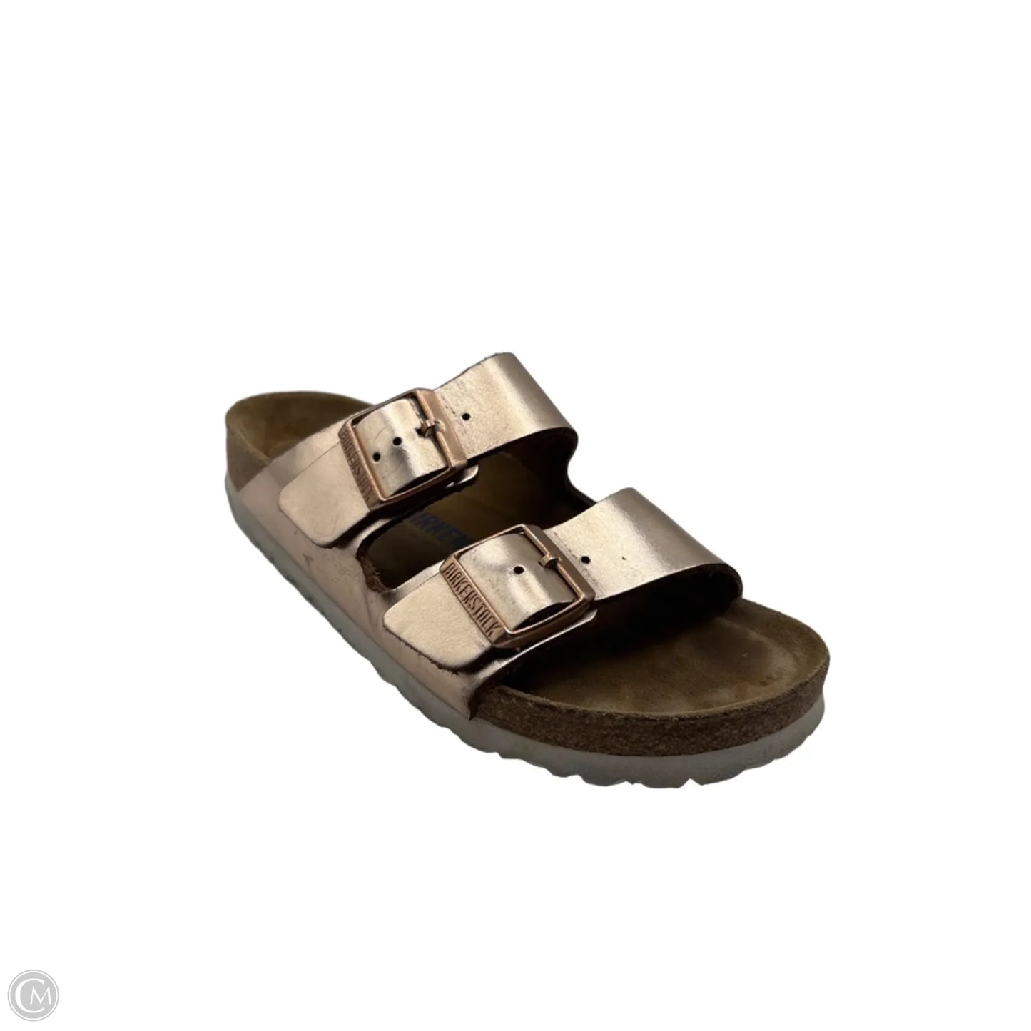 Sandals Flats By Birkenstock In Rose Gold, Size: 7