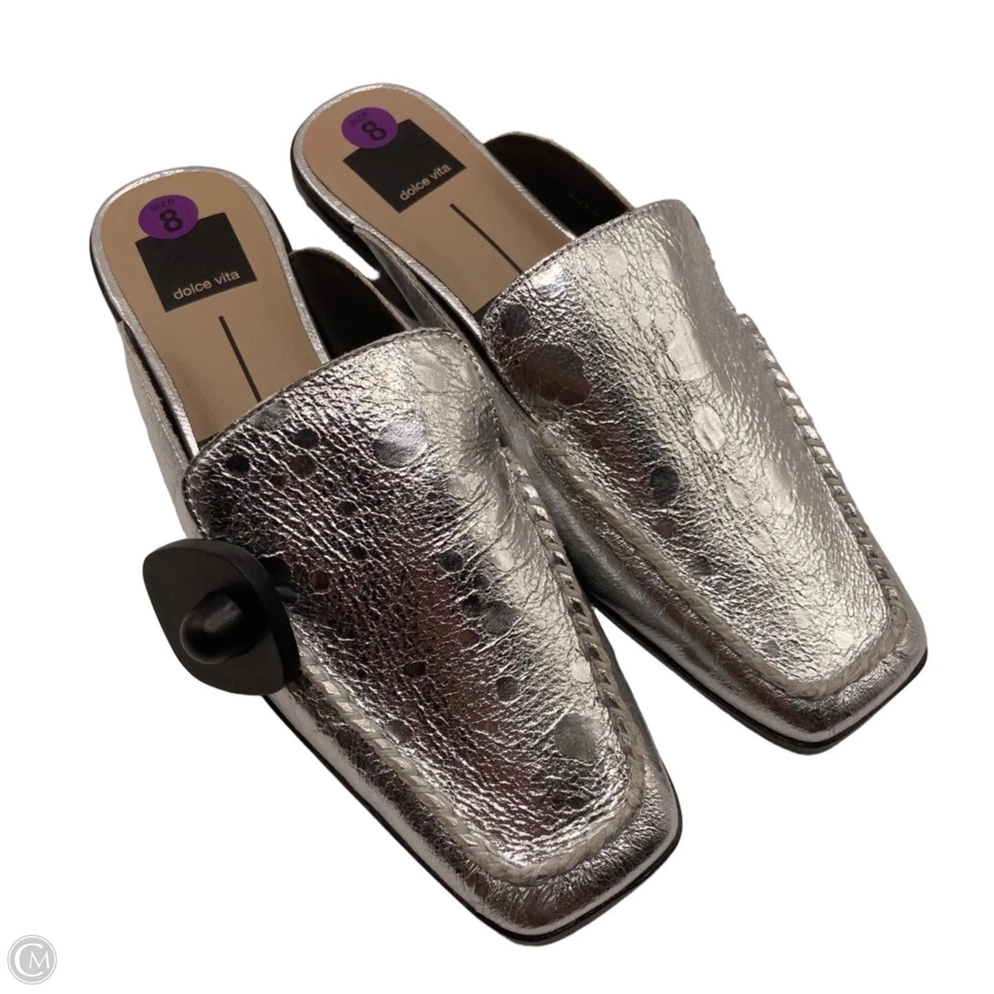 Shoes Flats By Dolce Vita In Silver, Size: 8