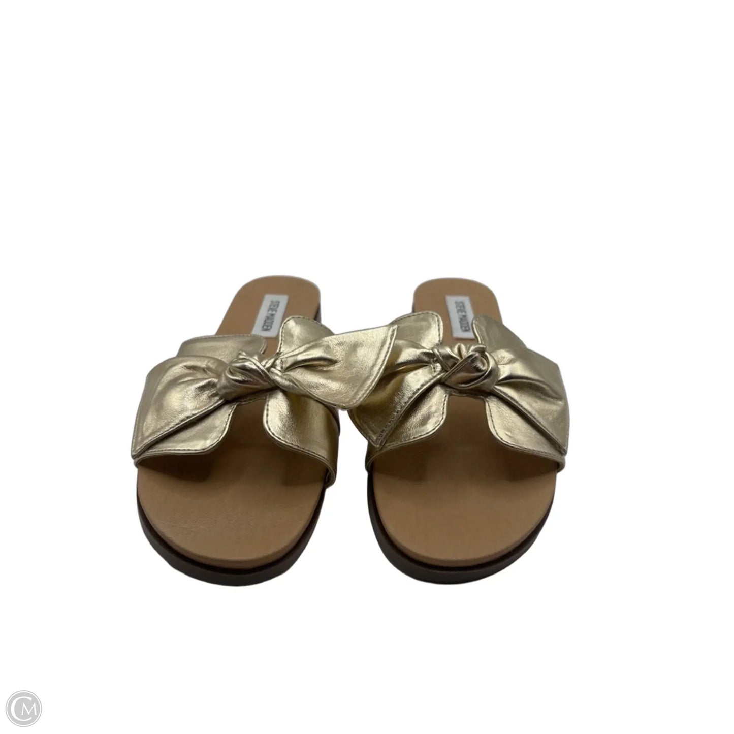 Sandals Flats By Steve Madden In Gold, Size: 8