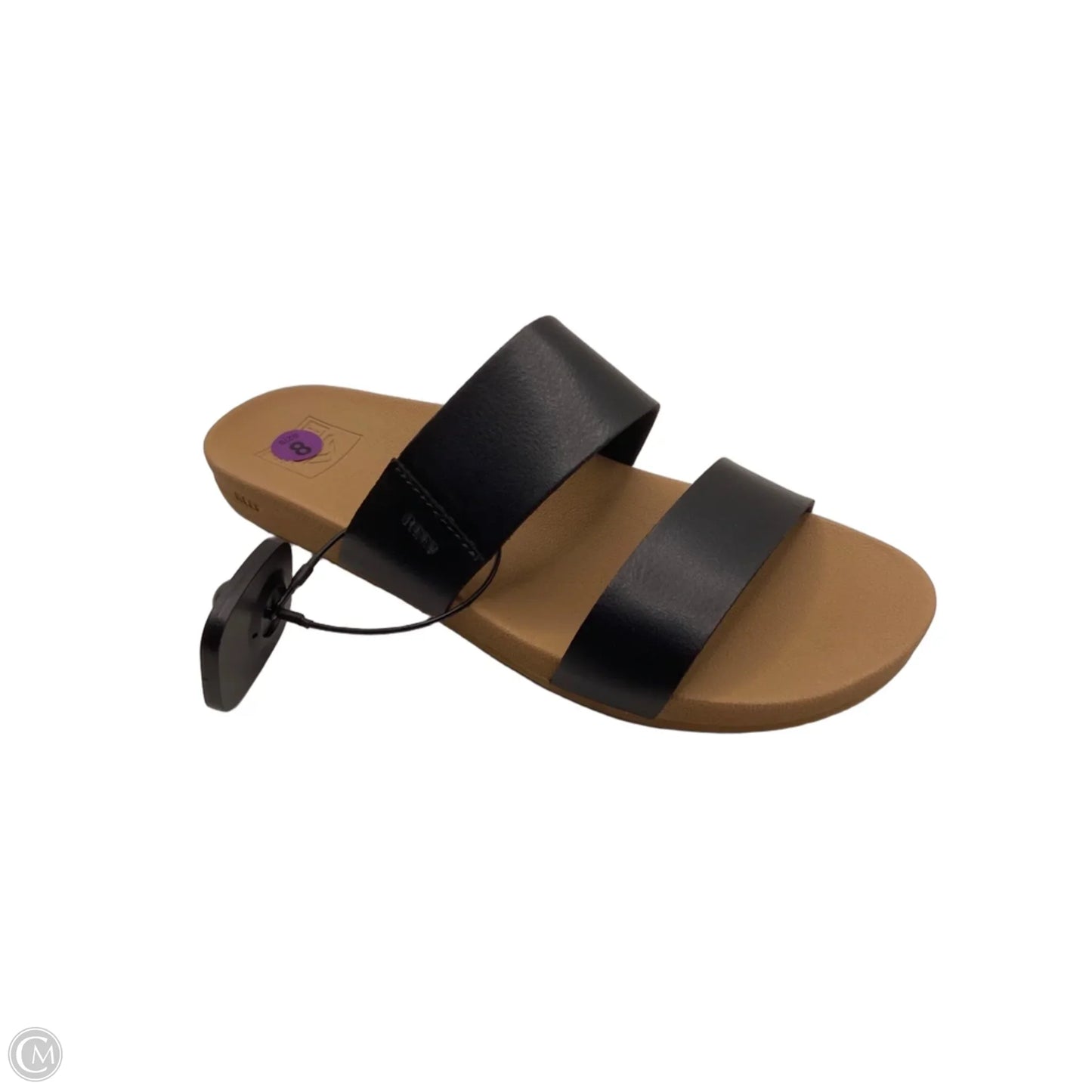 Sandals Flats By Reef In Black, Size: 8