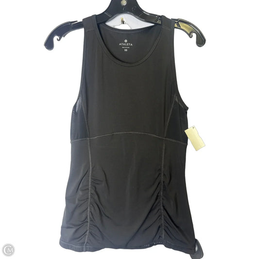 Athletic Tank Top By Athleta In Black, Size: Xs