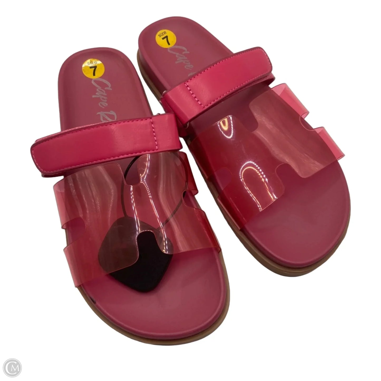 Sandals Flats By Cape Robbin In Pink, Size: 7