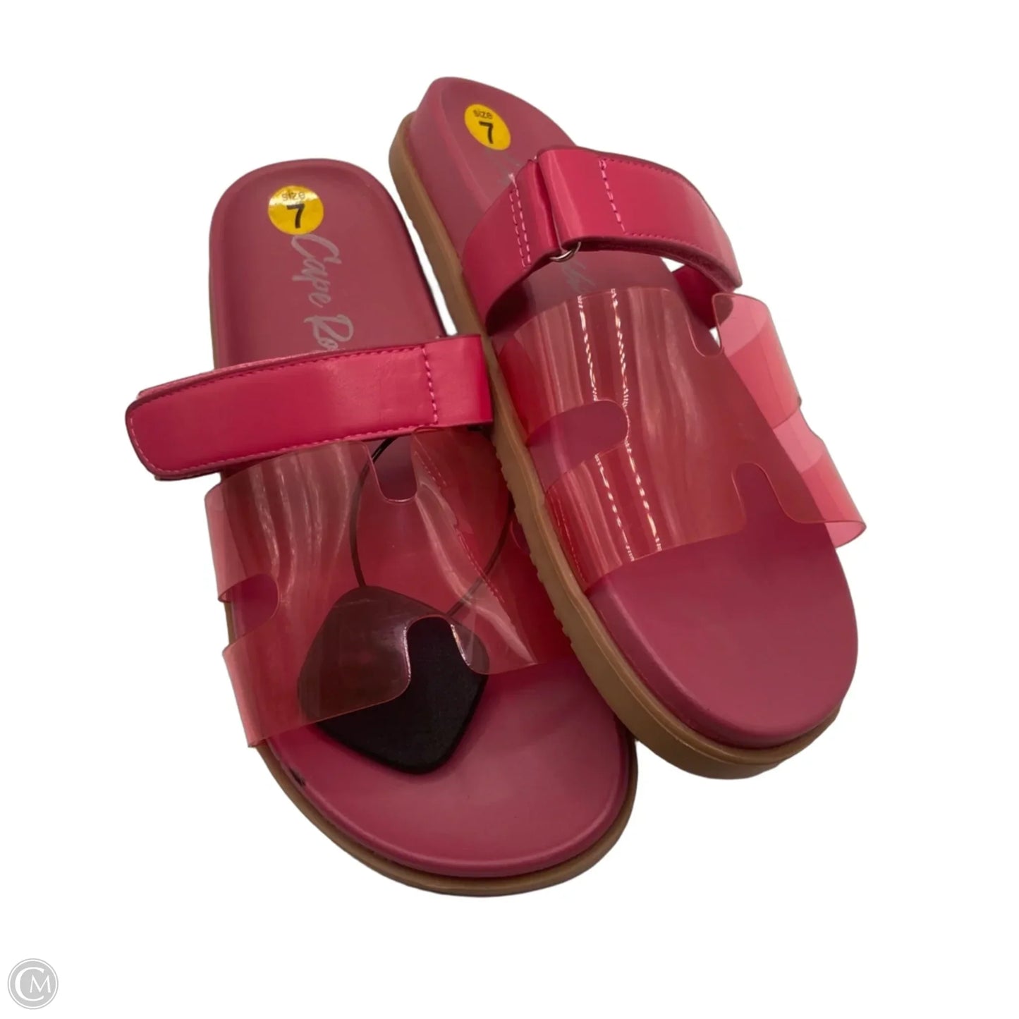 Sandals Flats By Cape Robbin In Pink, Size: 7