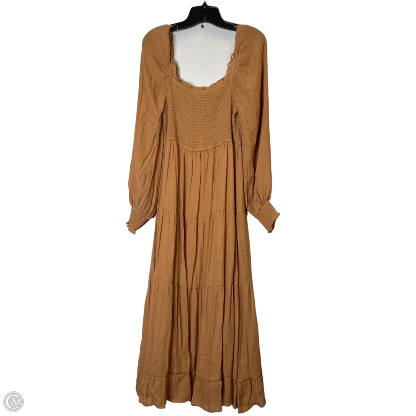 Dress Casual Maxi By By The River In Orange, Size: L