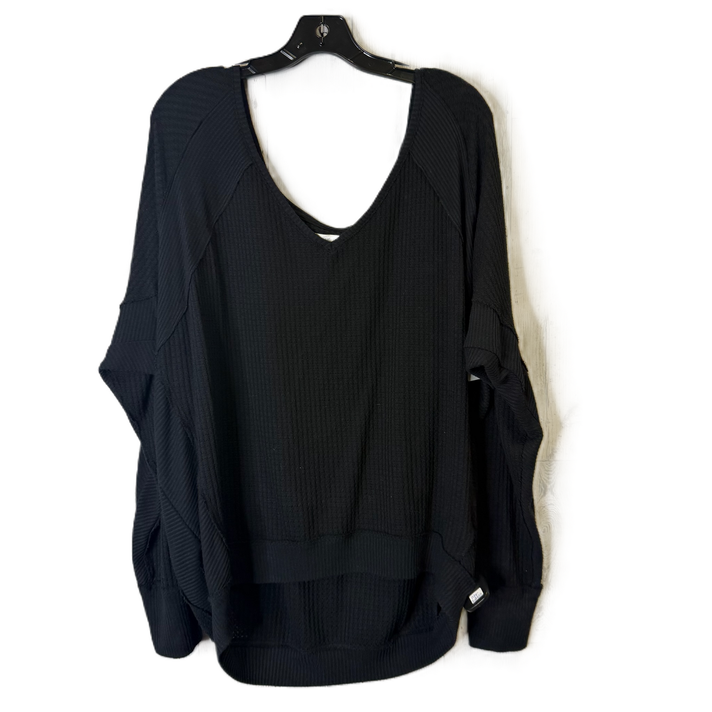 Top Long Sleeve By We The Free In Black, Size: L