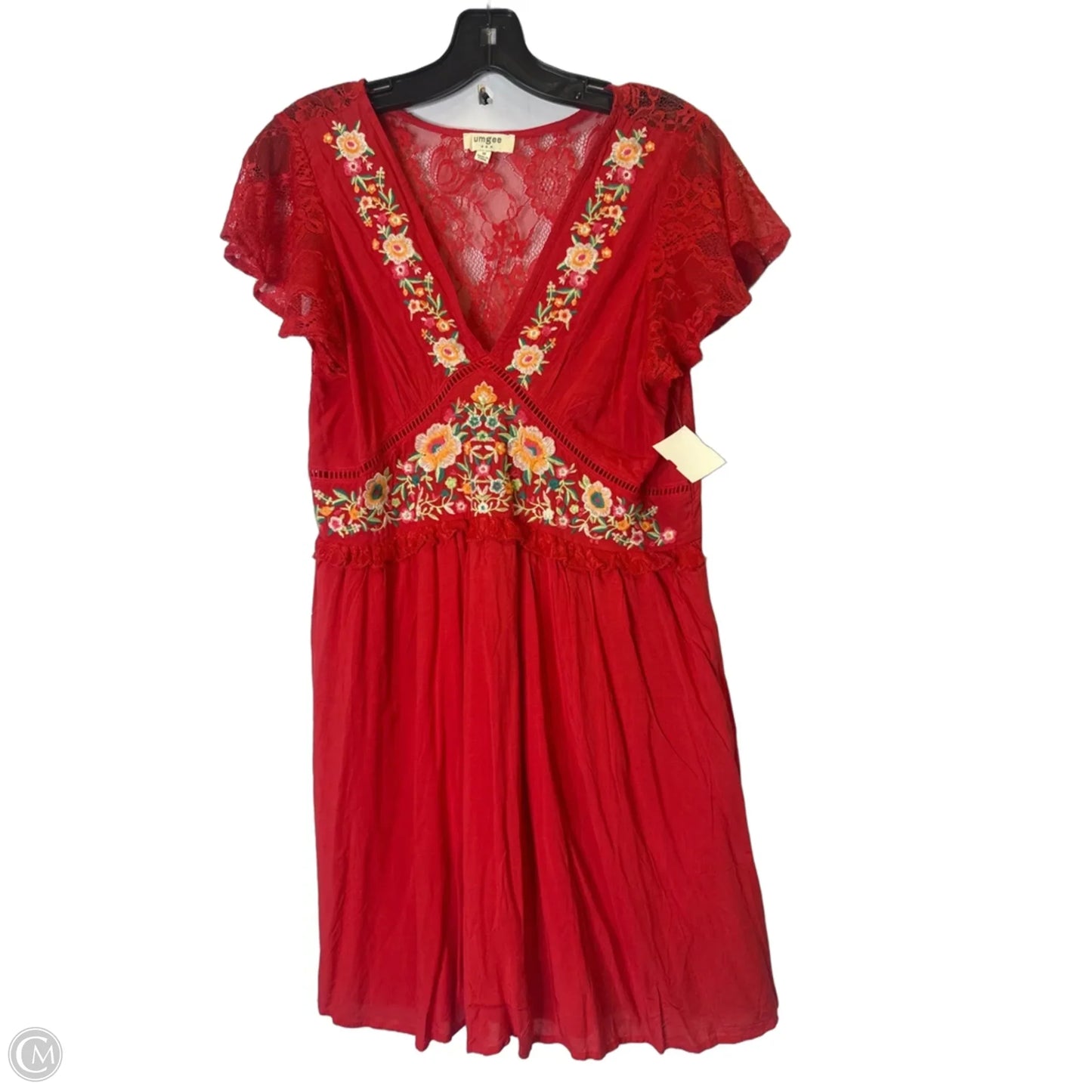 Dress Casual Short By Umgee In Red, Size: M