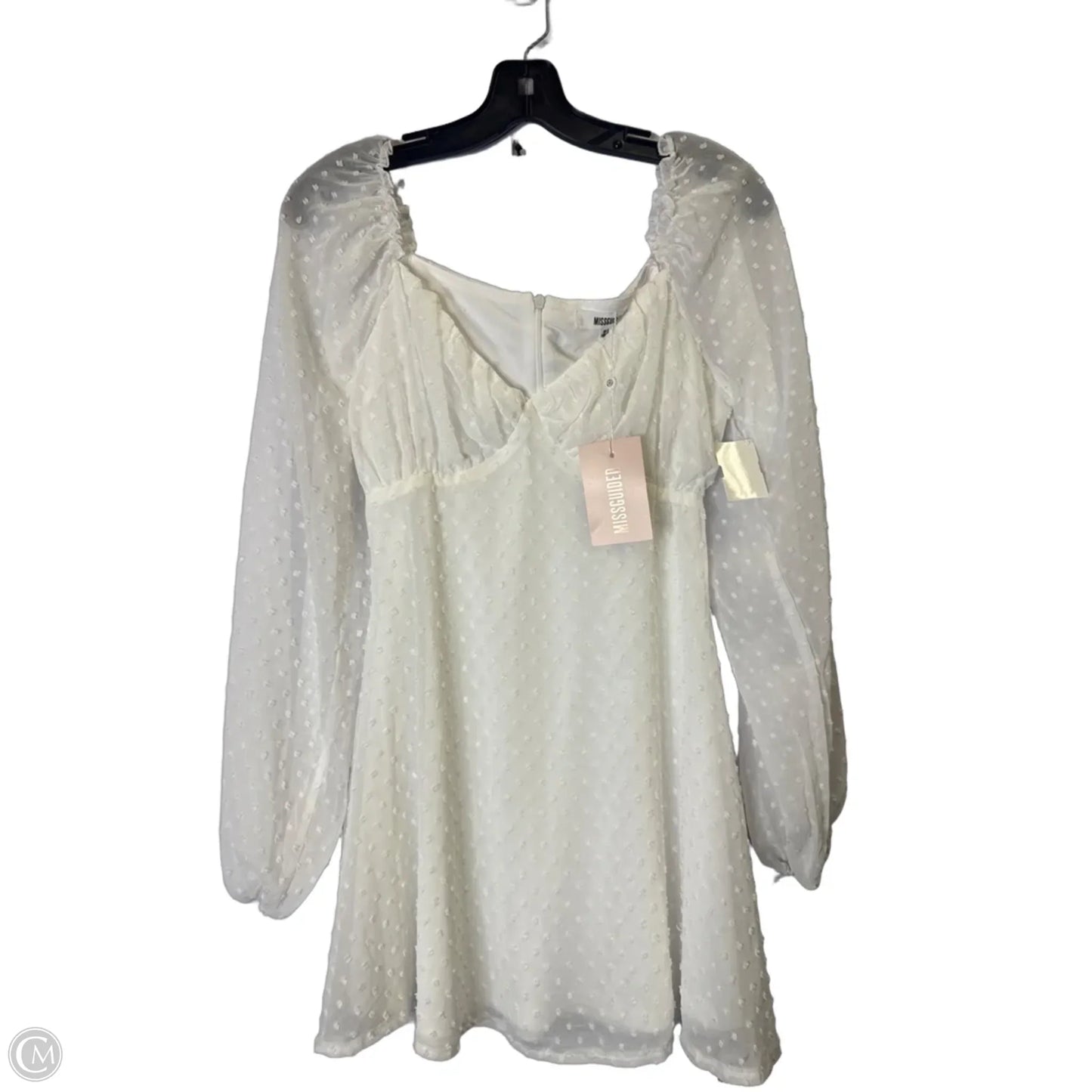 Dress Casual Short By Missguided In White, Size: 4