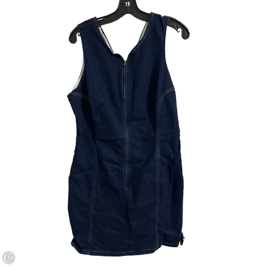Dress Casual Short By Venus In Blue Denim, Size: 16