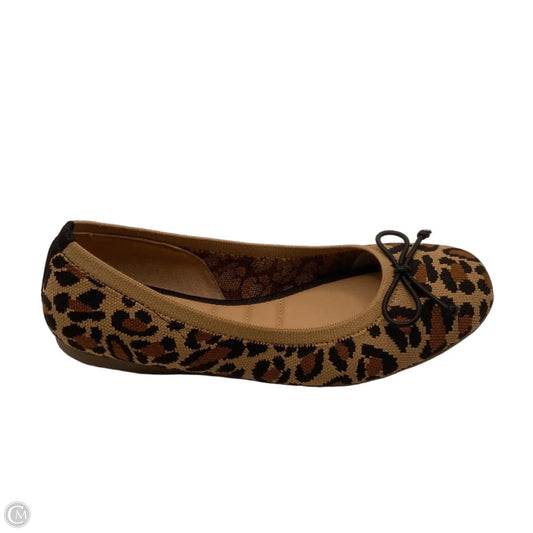 Shoes Flats By Me Too In Animal Print, Size: 9.5
