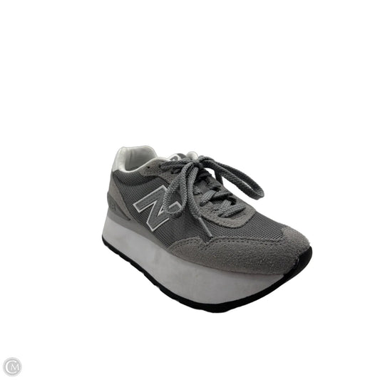 Shoes Sneakers Platform By New Balance In Grey, Size: 5