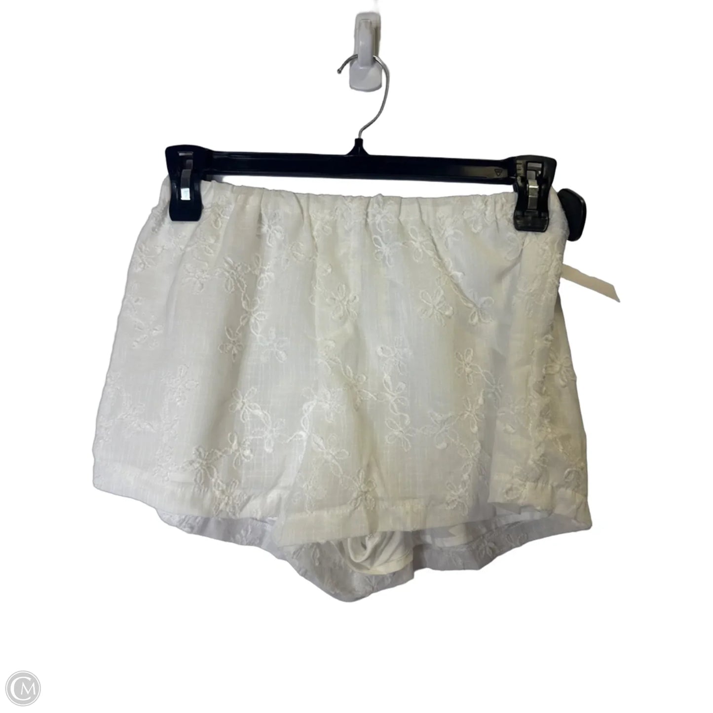 Shorts By Shein In White, Size: M