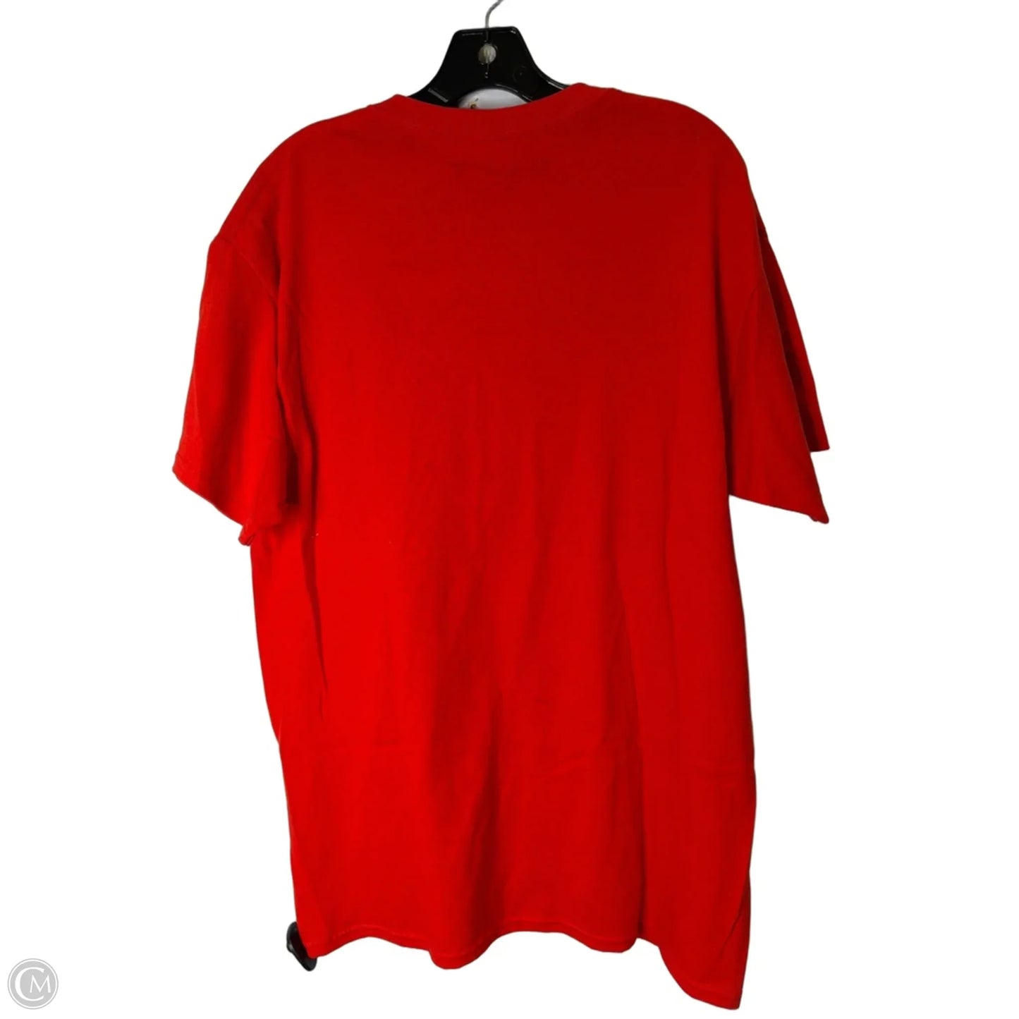 Top Short Sleeve Basic By Clothes Mentor In Red, Size: L