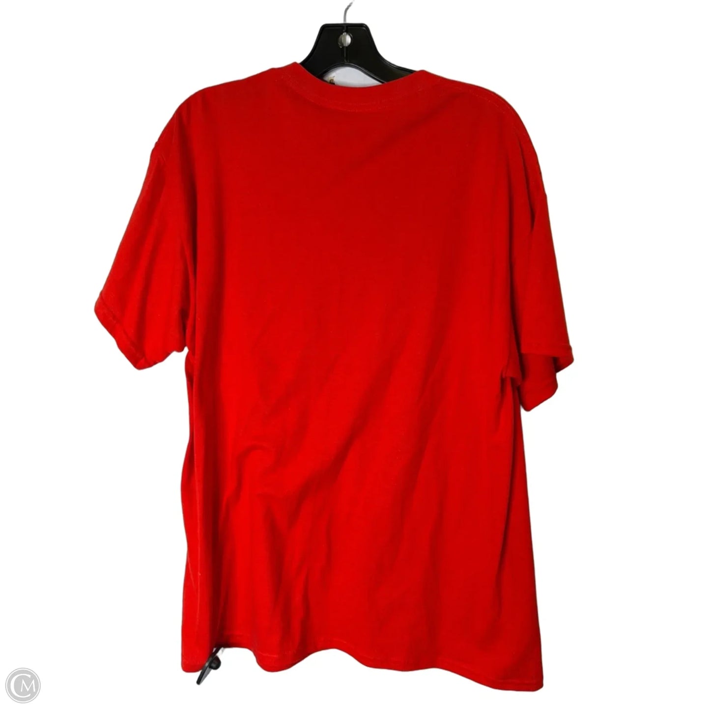 Top Short Sleeve Basic By Blue 84 In Red, Size: L