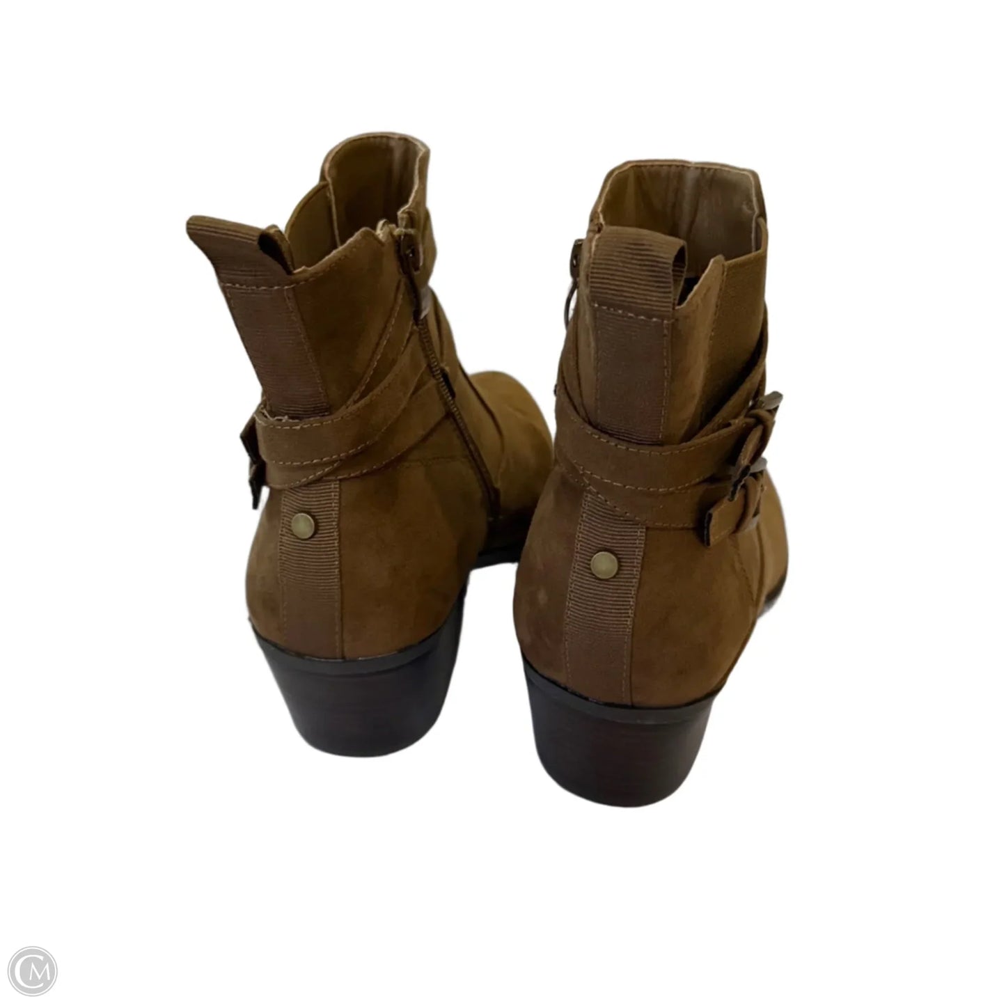 Boots Ankle Flats By Torrid In Brown, Size: 9
