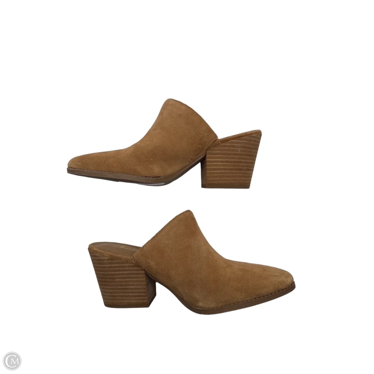 Shoes Heels Block By America Rag In Brown, Size: 7
