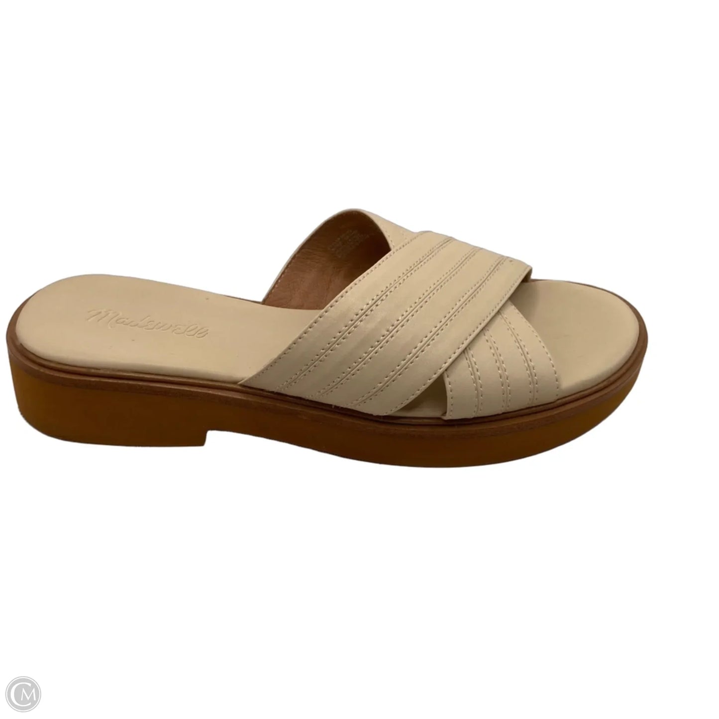 Sandals Flats By Madewell In Cream, Size: 10