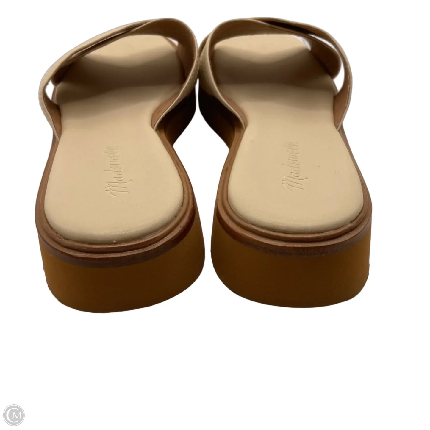 Sandals Flats By Madewell In Cream, Size: 10
