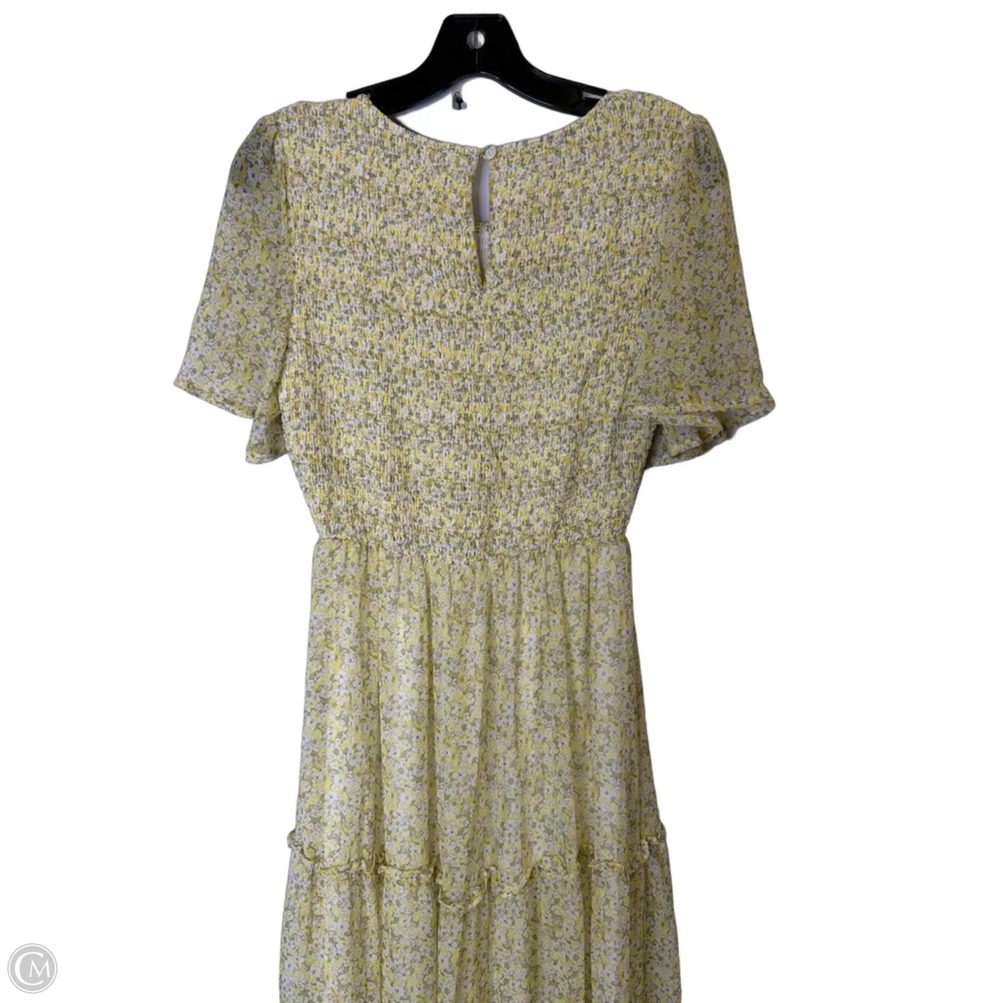 Dress Casual Maxi By In Loom In Yellow, Size: S