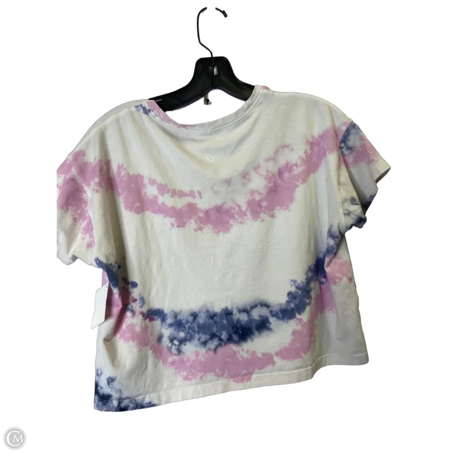 Athletic Top Short Sleeve By Lululemon In White