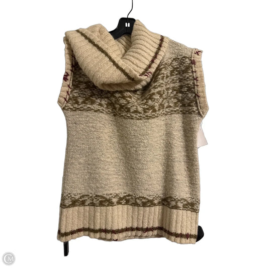 Sweater Short Sleeve By Free People In Cream, Size: M