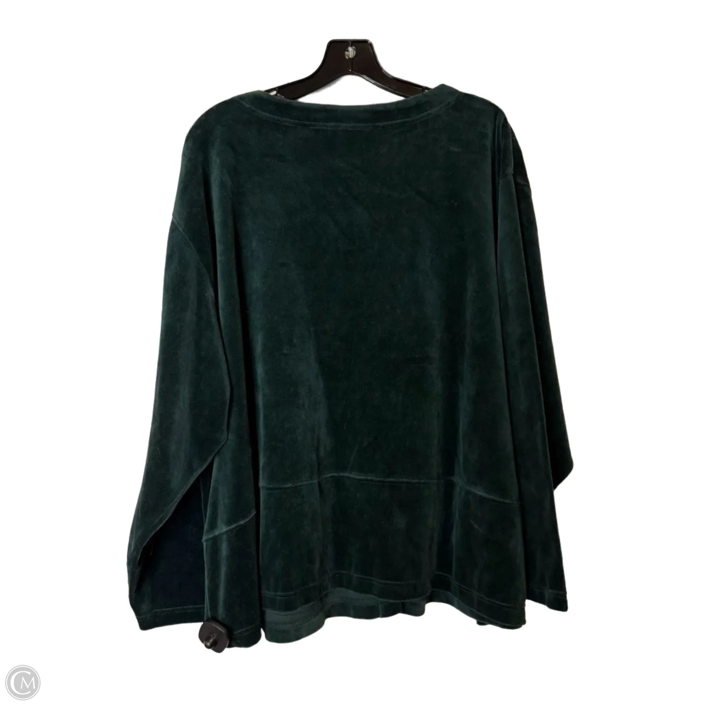 Jacket Shirt By Bechamel In Green, Size: 3x