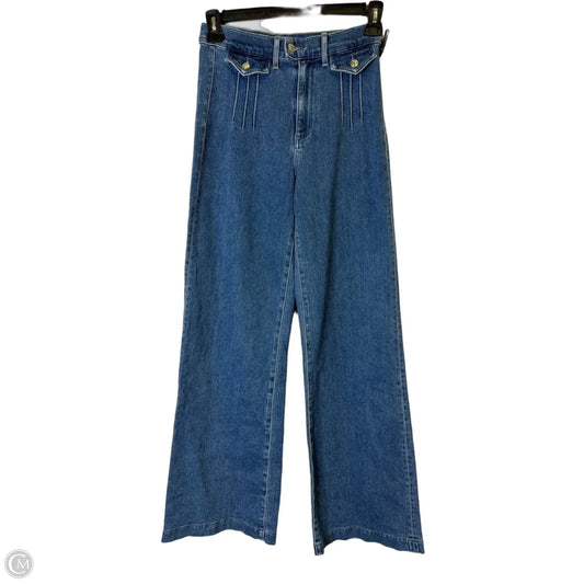 Jeans Wide Leg By Le Jean In Blue Denim, Size: 6