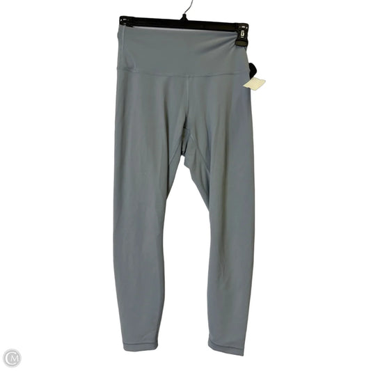 Athletic Leggings By Lululemon In Blue, Size: 8