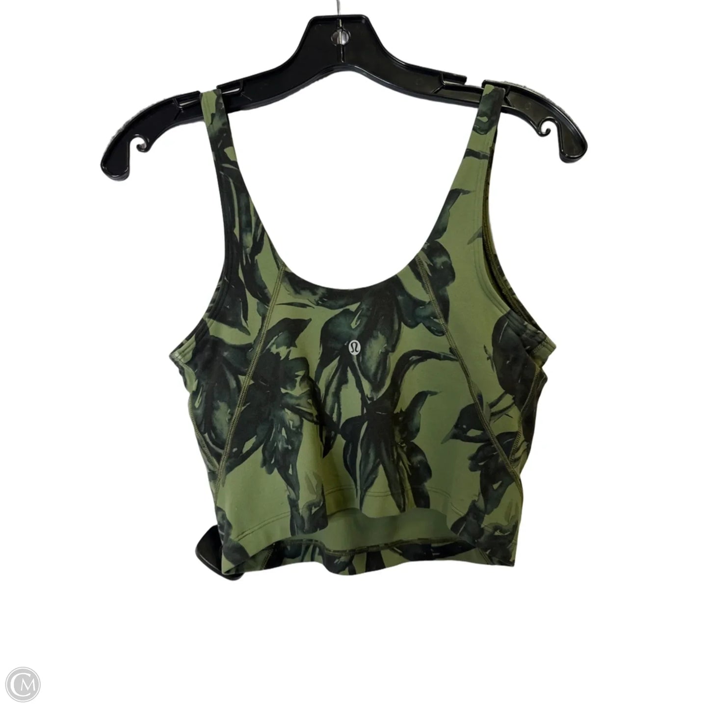Athletic Tank Top By Lululemon In Green, Size: 8