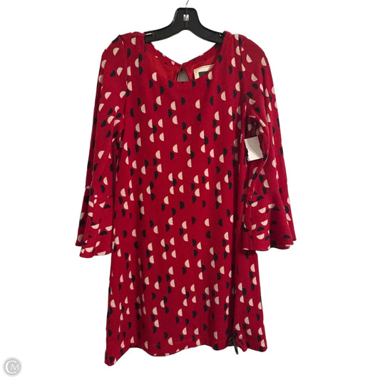 Dress Sweater By Maeve In Red, Size: S