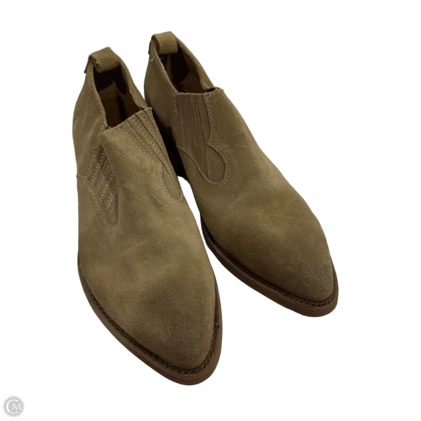 Boots Designer By Frye In Tan, Size: 7.5