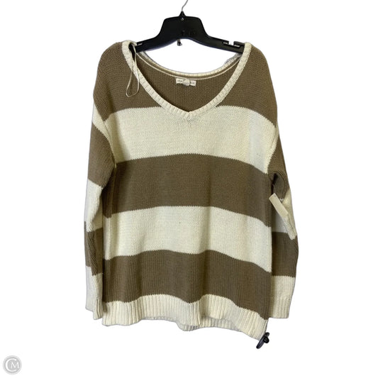 Sweater By Aeropostale In Cream, Size: M