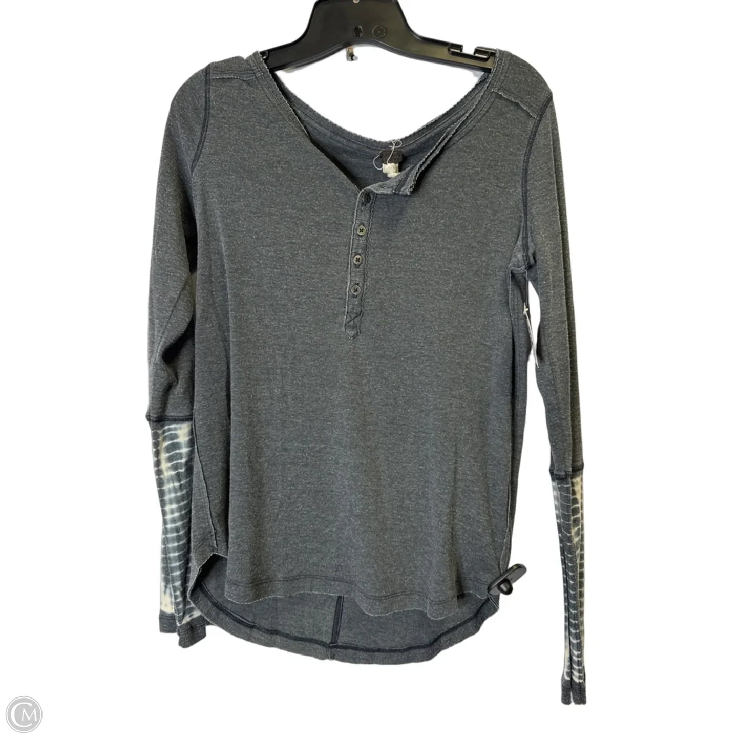 Top Long Sleeve By We The Free In Grey, Size: M