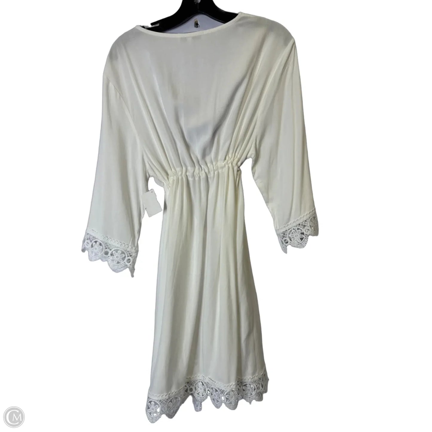Cardigan By Clothes Mentor In White, Size: M
