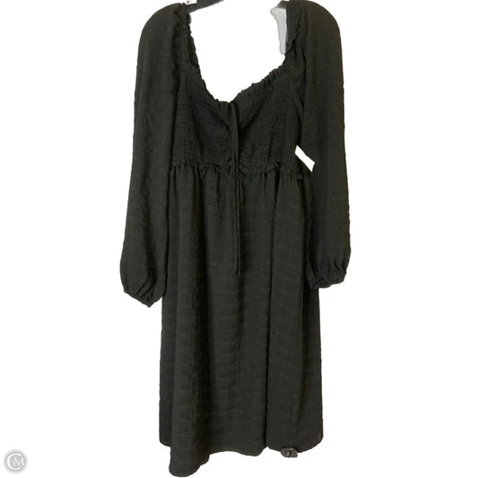 Dress Casual Short By Forever 21 In Black, Size: 1x