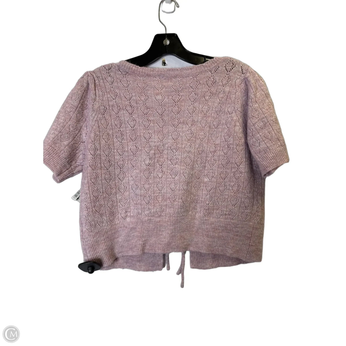 Cardigan By Clothes Mentor In Pink, Size: L