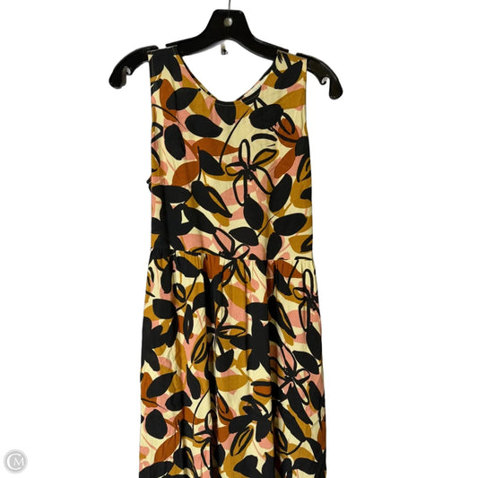Dress Casual Midi By Lush In Multi-colored, Size: S