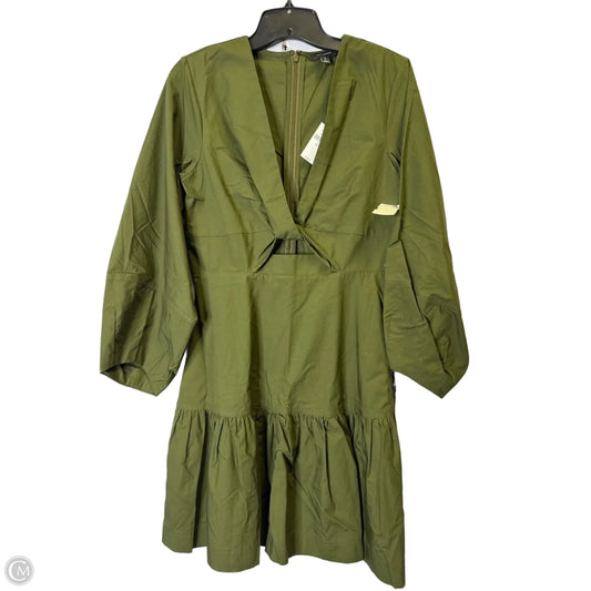 Dress Casual Short By Banana Republic In Green, Size: 6TALL