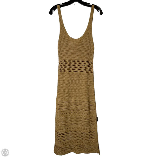 Dress Casual Maxi By American Eagle In Brown, Size: M