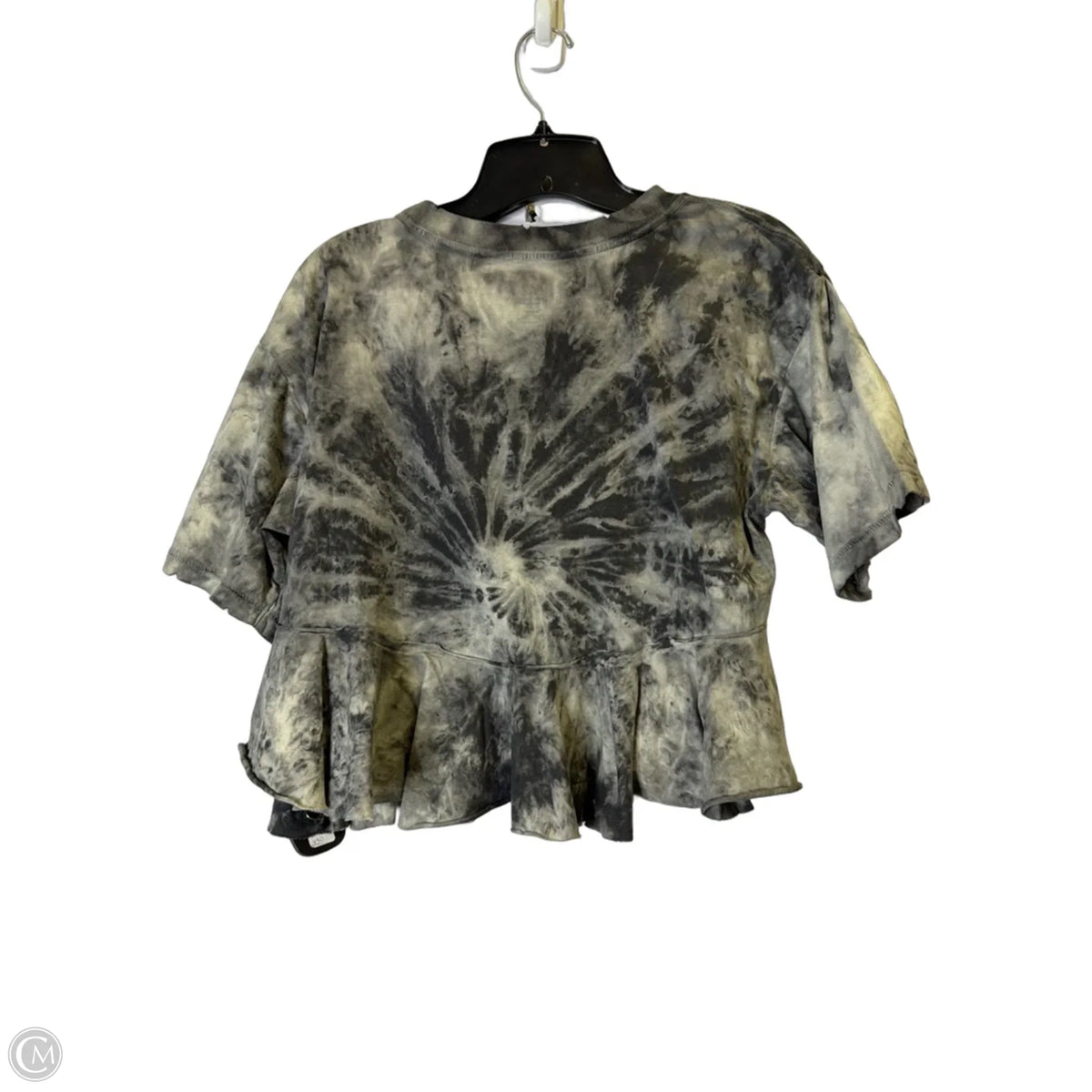 Top Short Sleeve By Bdg In Grey, Size: M