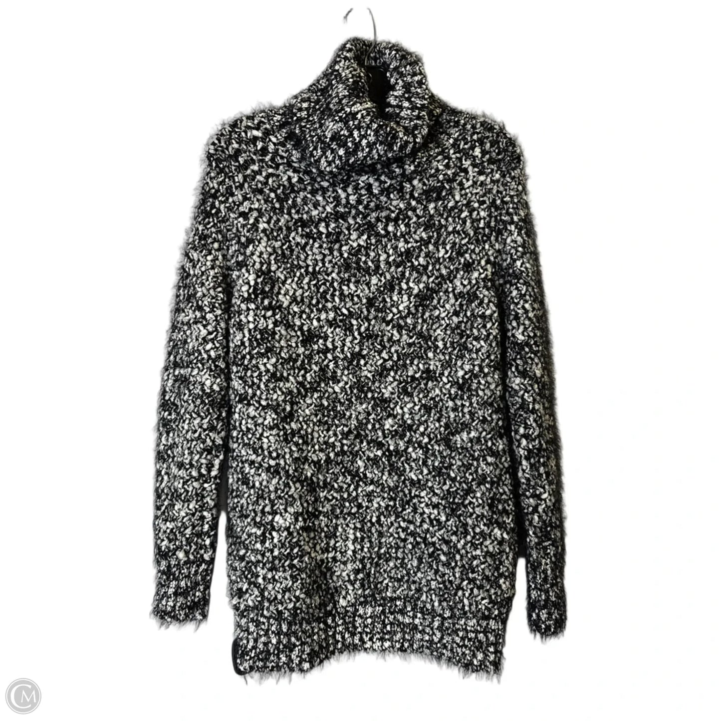 Sweater By Pol In Black & White, Size: M