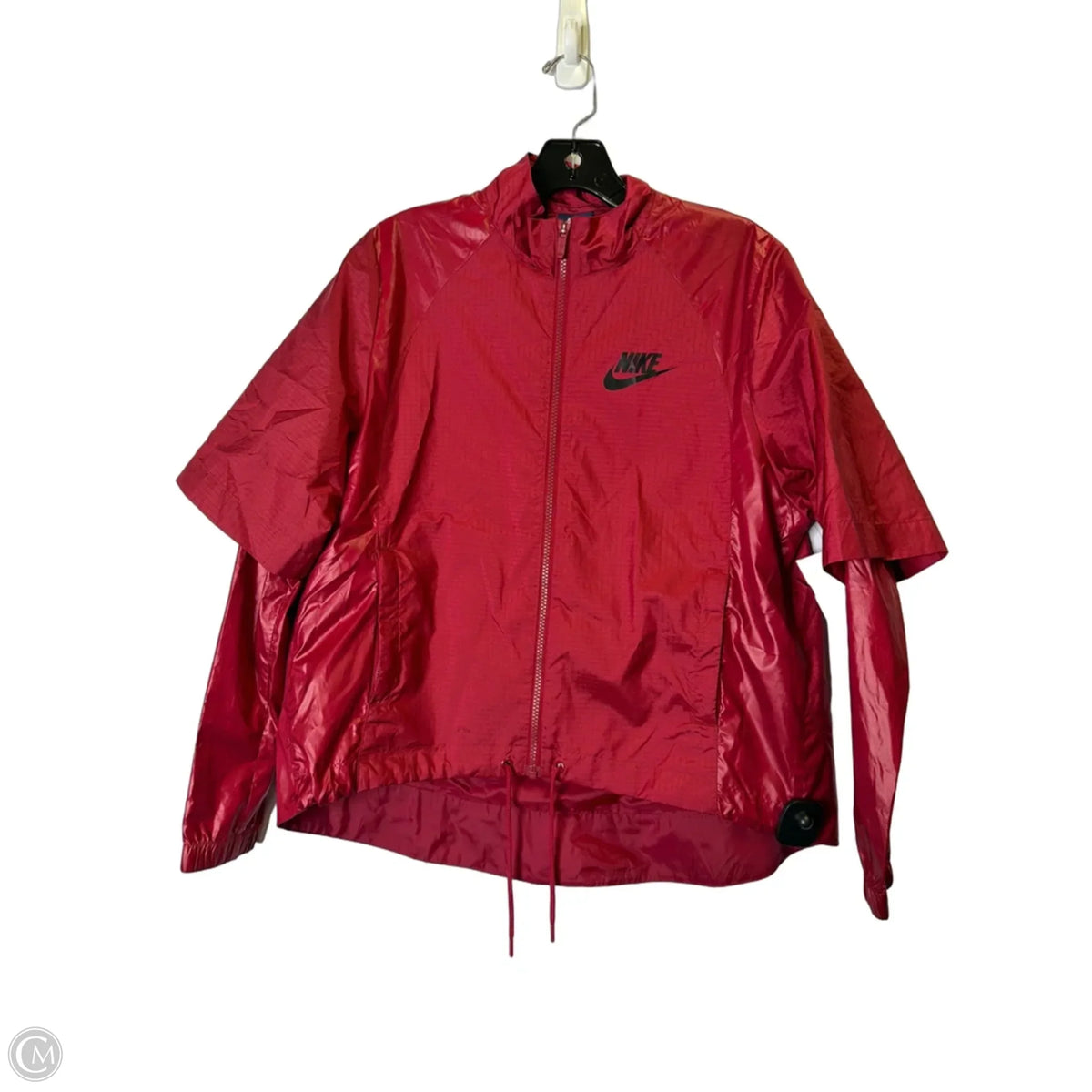 Athletic Jacket By Nike Apparel In Red, Size: Xs