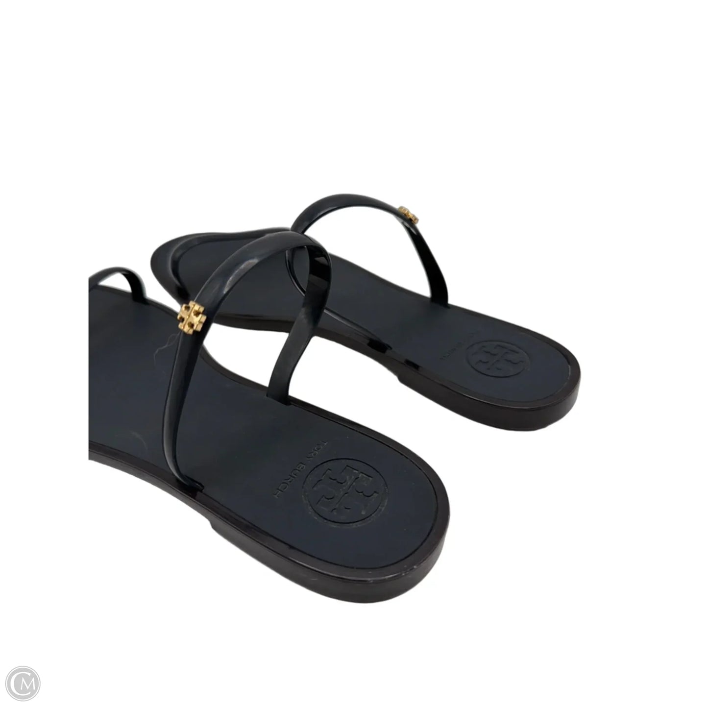 Sandals Designer By Tory Burch In Blue, Size: 8