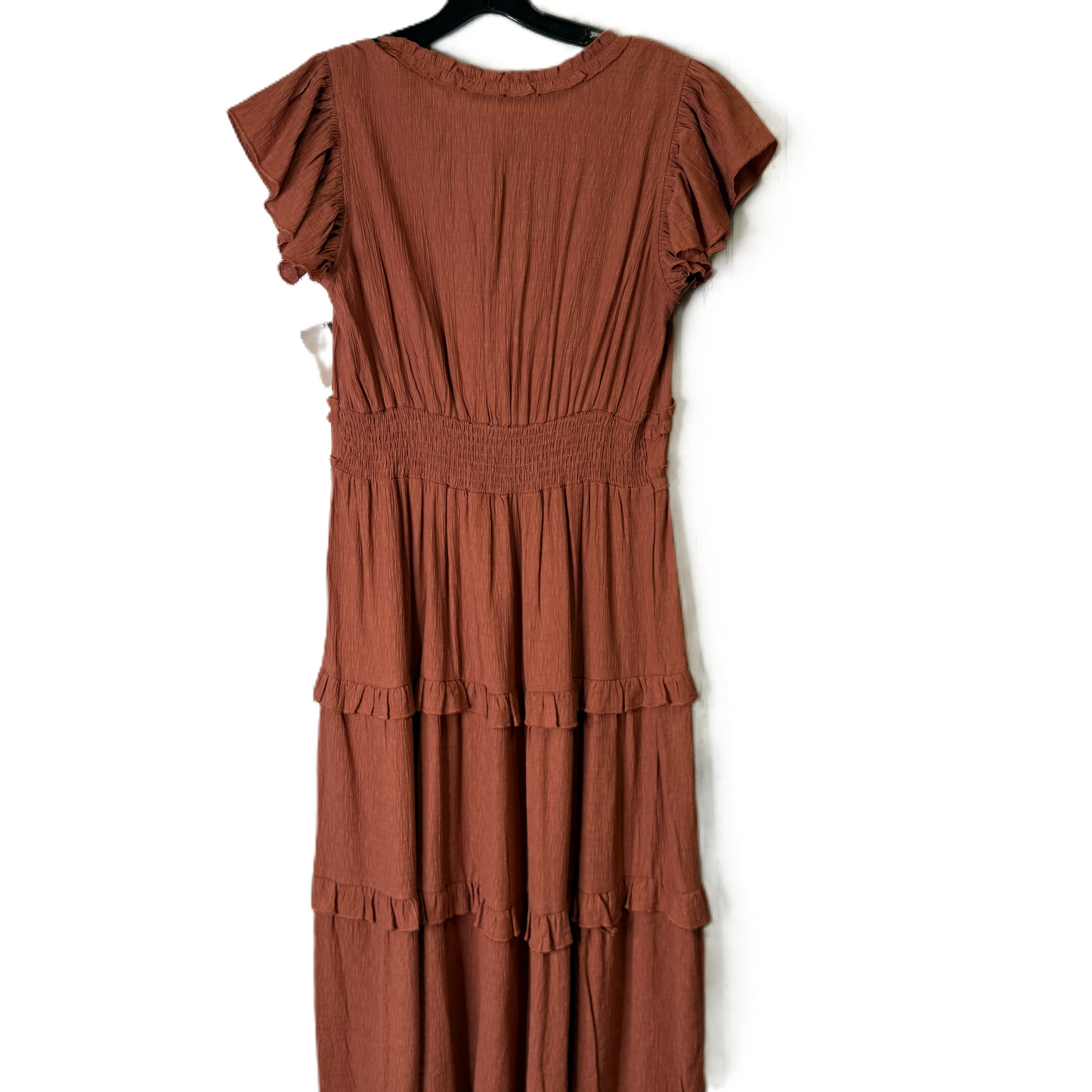 Dress Casual Maxi By Clothes Mentor In Orange, Size: L