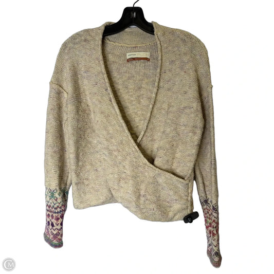 Sweater By Pilcro In Tan, Size: Xs