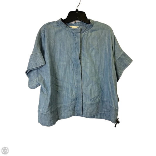 Top Short Sleeve By Crown And Ivy In Blue, Size: Xl