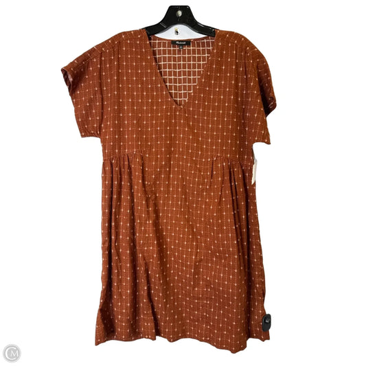 Dress Casual Short By Madewell In Orange, Size: Xs