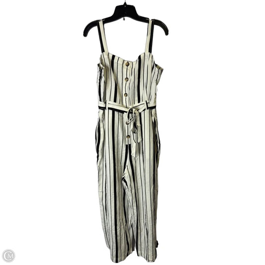Jumpsuit By Loft In White, Size: 12p
