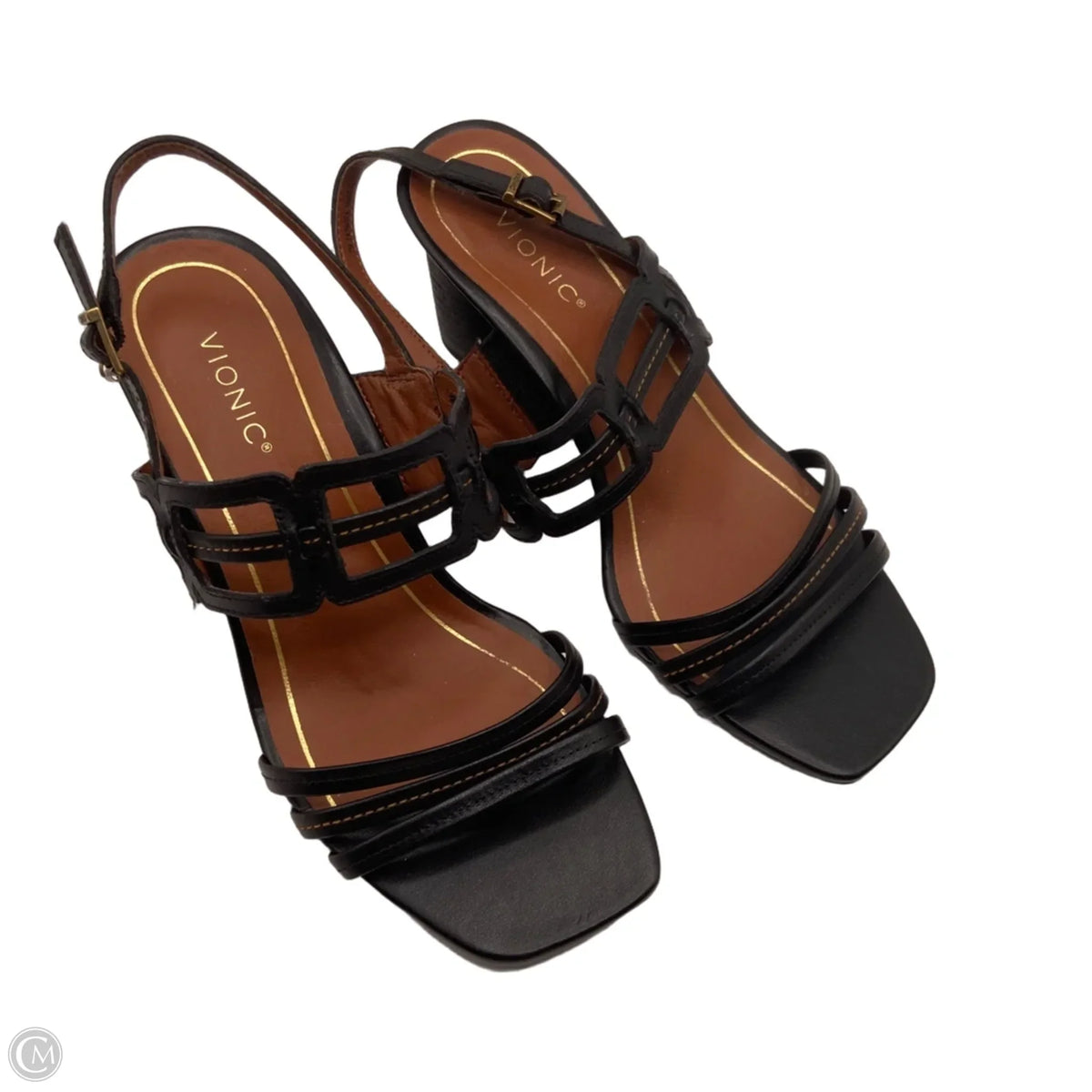 Shoes Heels Block By Vionic In Black, Size: 7