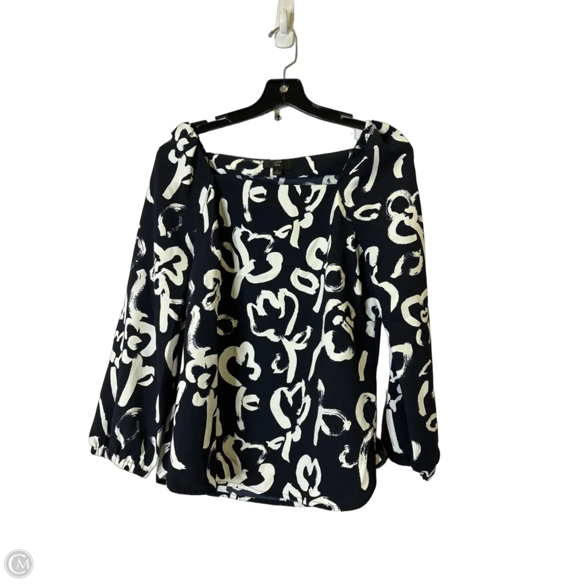 Top Long Sleeve By J. Crew In Blue, Size: 2