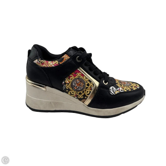 Shoes Sneakers By Aldo In Black, Size: 6.5